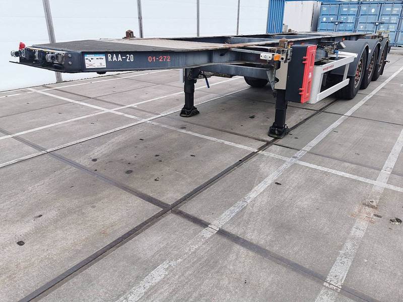 Burg O-3-39 CD - Container-transport/ Vekselflak semitrailer: bilde 1 Burg O-3-39 CD - Container-transport/ Vekselflak semitrailer: bilde 1