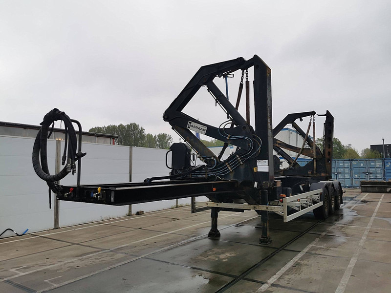 HAMMAR HAMMAR 160S SIDE LOADER - Container-transport/ Vekselflak semitrailer: bilde 1 HAMMAR HAMMAR 160S SIDE LOADER - Container-transport/ Vekselflak semitrailer: bilde 1