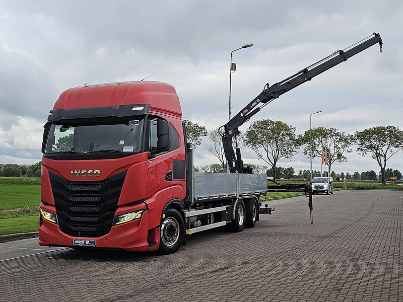 Iveco S-WAY AS260S46 6X2-4 INTARDER HIAB - Planbil, Kranbil: bilde 2 Iveco S-WAY AS260S46 6X2-4 INTARDER HIAB - Planbil, Kranbil: bilde 2