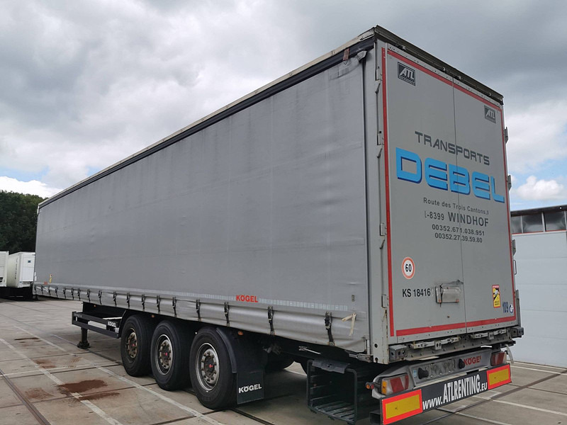 Kögel S24-1 Edscha,SAF - Gardintrailer: bilde 5 Kögel S24-1 Edscha,SAF - Gardintrailer: bilde 5