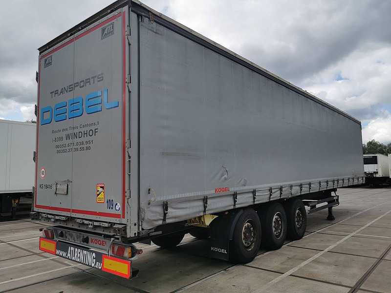 Kögel S24-1 Edscha,SAF - Gardintrailer: bilde 2 Kögel S24-1 Edscha,SAF - Gardintrailer: bilde 2