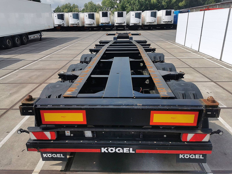 Container-transport/ Vekselflak semitrailer Kögel S24-2 PORT40 SIMPLEX SAF DISC LIFT: bilde 6
