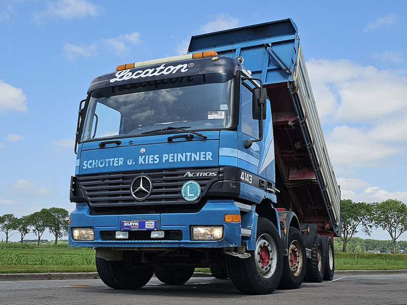Mercedes-Benz ACTROS 4143 8X4 EPS FULL STEEL - Tippbil: bilde 1 Mercedes-Benz ACTROS 4143 8X4 EPS FULL STEEL - Tippbil: bilde 1