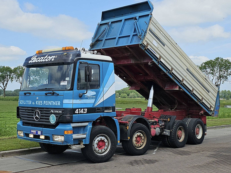 Mercedes-Benz ACTROS 4143 8X4 EPS FULL STEEL - Tippbil: bilde 2 Mercedes-Benz ACTROS 4143 8X4 EPS FULL STEEL - Tippbil: bilde 2
