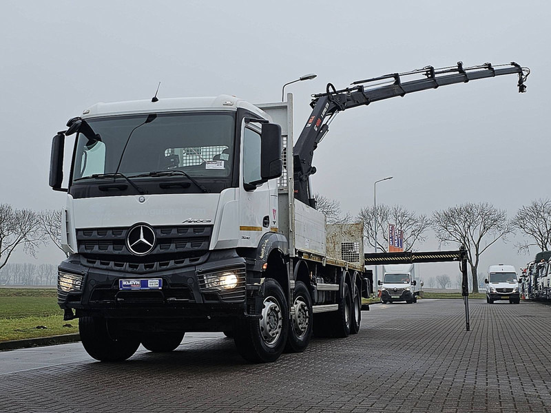 Mercedes-Benz AROCS 3240 HIAB 232ES5 - Planbil, Kranbil: bilde 1 Mercedes-Benz AROCS 3240 HIAB 232ES5 - Planbil, Kranbil: bilde 1