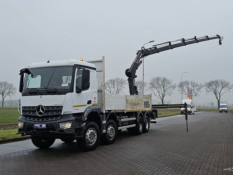 Mercedes-Benz AROCS 3240 HIAB 232ES5 - Planbil, Kranbil: bilde 2 Mercedes-Benz AROCS 3240 HIAB 232ES5 - Planbil, Kranbil: bilde 2