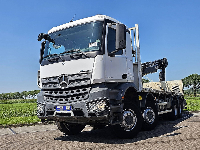 Mercedes-Benz AROCS 3240 HIABX-Hipro 232ES-5 - Planbil, Kranbil: bilde 1 Mercedes-Benz AROCS 3240 HIABX-Hipro 232ES-5 - Planbil, Kranbil: bilde 1