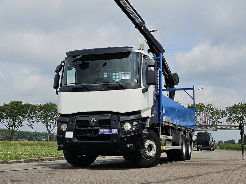 Renault K 430 HIAB 188ES4 - Planbil, Kranbil: bilde 1 Renault K 430 HIAB 188ES4 - Planbil, Kranbil: bilde 1