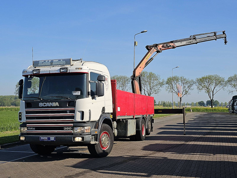Scania P114.380 6X2 MANUAL PK16502 - Planbil, Kranbil: bilde 2 Scania P114.380 6X2 MANUAL PK16502 - Planbil, Kranbil: bilde 2