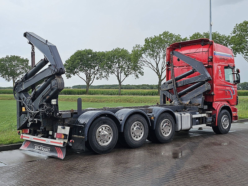 Scania R164.480 SIDE LOADER - Container-transport/ Vekselflak lastebil: bilde 3 Scania R164.480 SIDE LOADER - Container-transport/ Vekselflak lastebil: bilde 3