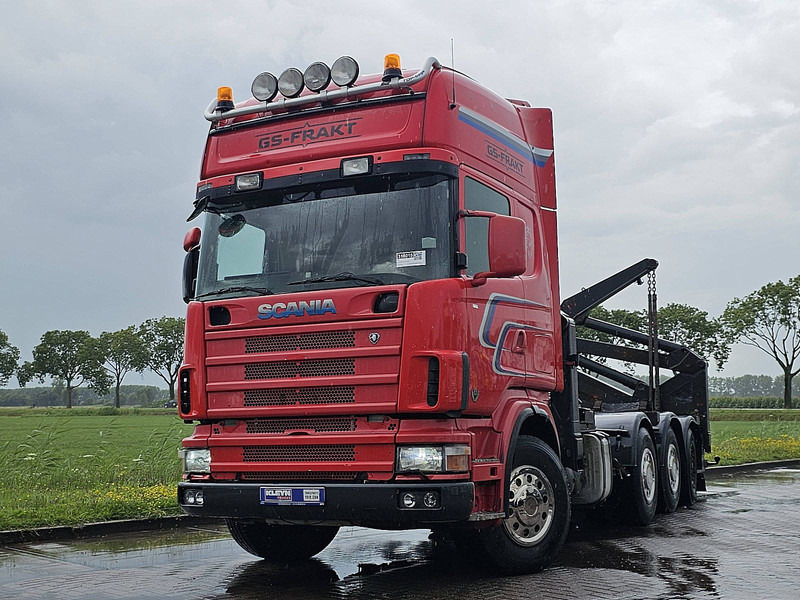Scania R164.480 SIDE LOADER - Container-transport/ Vekselflak lastebil: bilde 1 Scania R164.480 SIDE LOADER - Container-transport/ Vekselflak lastebil: bilde 1