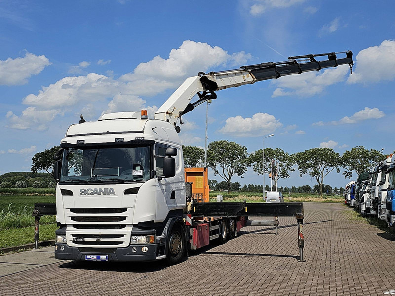 Scania R440 6X2*4 HMF 5020 K5 - Planbil, Kranbil: bilde 2 Scania R440 6X2*4 HMF 5020 K5 - Planbil, Kranbil: bilde 2