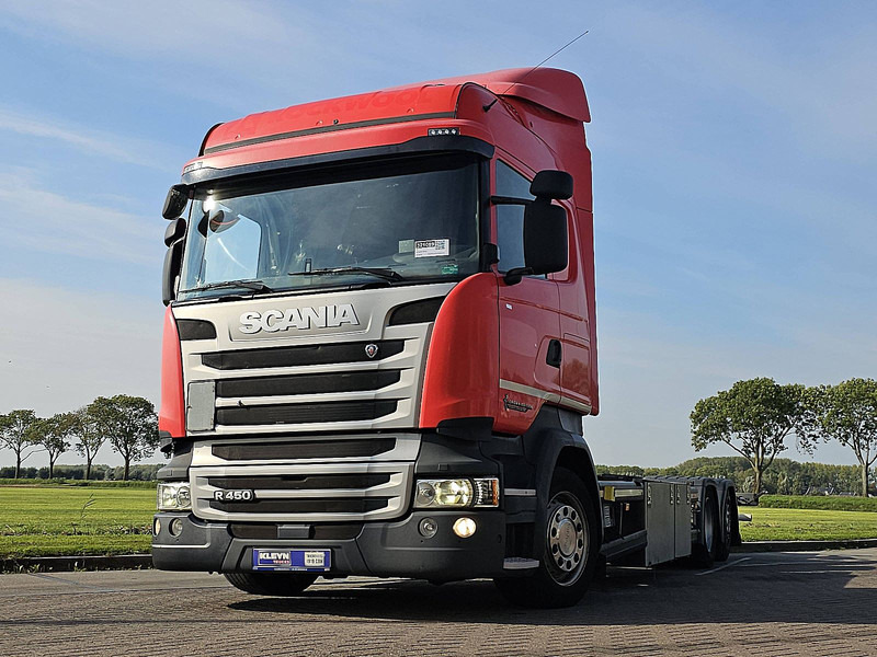 Scania R450 HL 6X2*4 RET. CROWN - Container-transport/ Vekselflak lastebil: bilde 1 Scania R450 HL 6X2*4 RET. CROWN - Container-transport/ Vekselflak lastebil: bilde 1