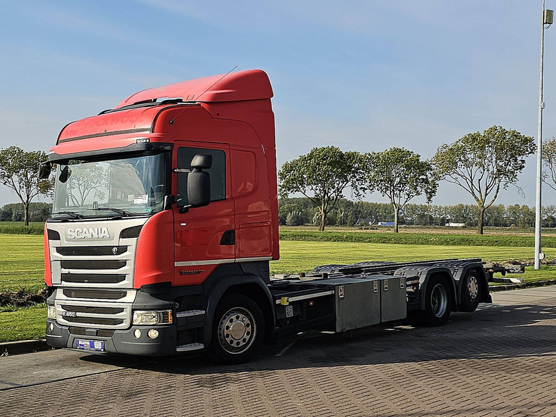 Scania R450 HL 6X2*4 RET. CROWN - Container-transport/ Vekselflak lastebil: bilde 2 Scania R450 HL 6X2*4 RET. CROWN - Container-transport/ Vekselflak lastebil: bilde 2