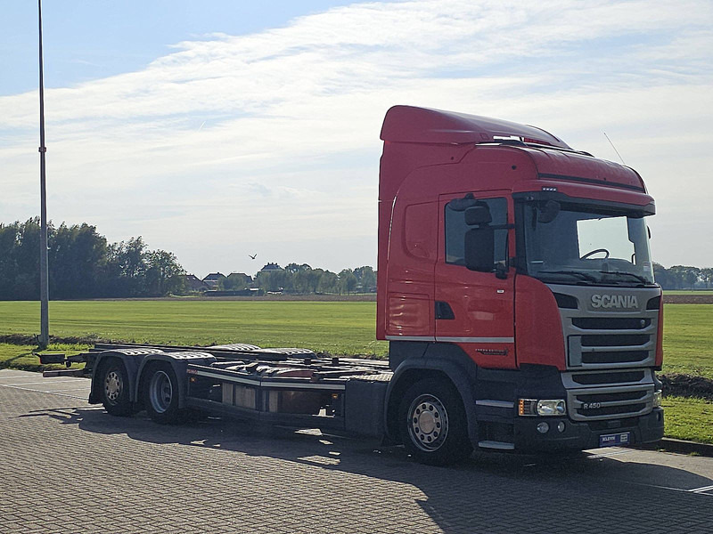 Scania R450 HL 6X2*4 RET. CROWN - Container-transport/ Vekselflak lastebil: bilde 5 Scania R450 HL 6X2*4 RET. CROWN - Container-transport/ Vekselflak lastebil: bilde 5