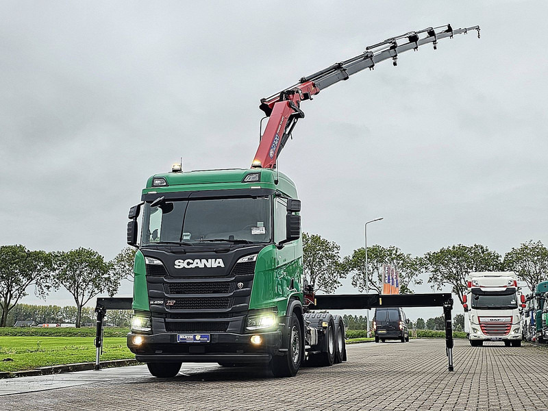 Scania R450 6X4 HMF 2320 K6 - Trekkvogn: bilde 1 Scania R450 6X4 HMF 2320 K6 - Trekkvogn: bilde 1