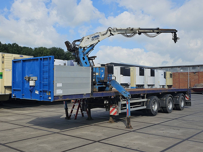 Vogelzang VO2-STG-15-30-STN Crane Kran Kraan - Åpen semitrailer: bilde 1 Vogelzang VO2-STG-15-30-STN Crane Kran Kraan - Åpen semitrailer: bilde 1