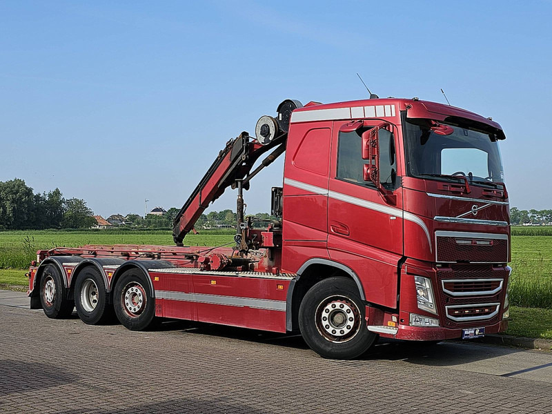 Volvo FH 500 8X2 3X STEERAXLE - Lastebil med kabelsystem, Kranbil: bilde 5 Volvo FH 500 8X2 3X STEERAXLE - Lastebil med kabelsystem, Kranbil: bilde 5