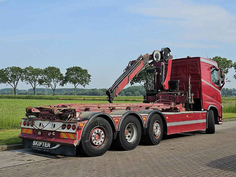 Volvo FH 500 8X2 3X STEERAXLE - Lastebil med kabelsystem, Kranbil: bilde 3 Volvo FH 500 8X2 3X STEERAXLE - Lastebil med kabelsystem, Kranbil: bilde 3