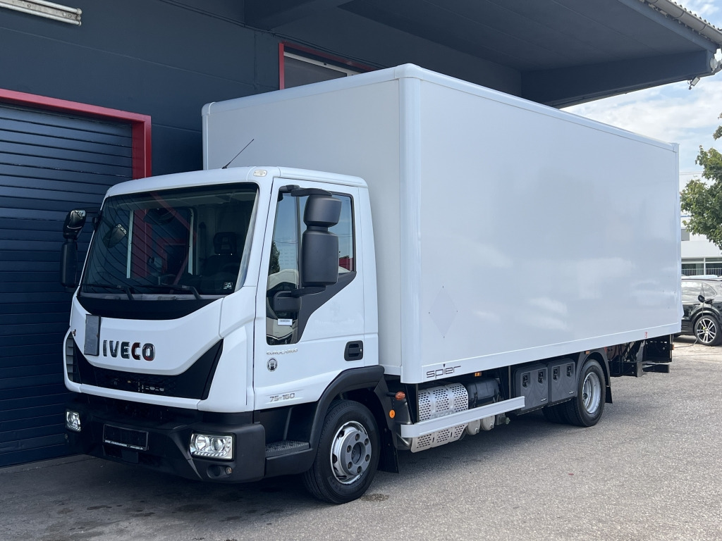 Iveco EuroCargo ML75E16 Klima 6,05m Koffer+LBW 29.'tkm - Varebil med skap: bilde 1 Iveco EuroCargo ML75E16 Klima 6,05m Koffer+LBW 29.'tkm - Varebil med skap: bilde 1