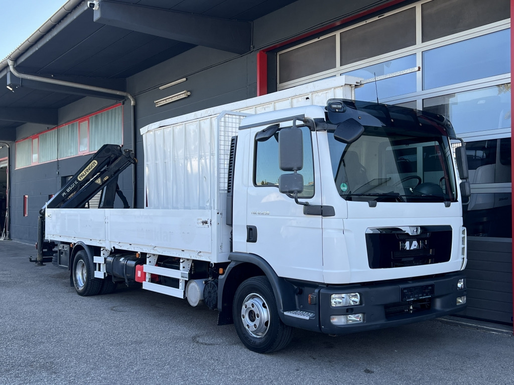 MAN TGL 12.250 6m Glasreff Palfinger PK-8501K Klima - Planbil, Kranbil: bilde 1 MAN TGL 12.250 6m Glasreff Palfinger PK-8501K Klima - Planbil, Kranbil: bilde 1