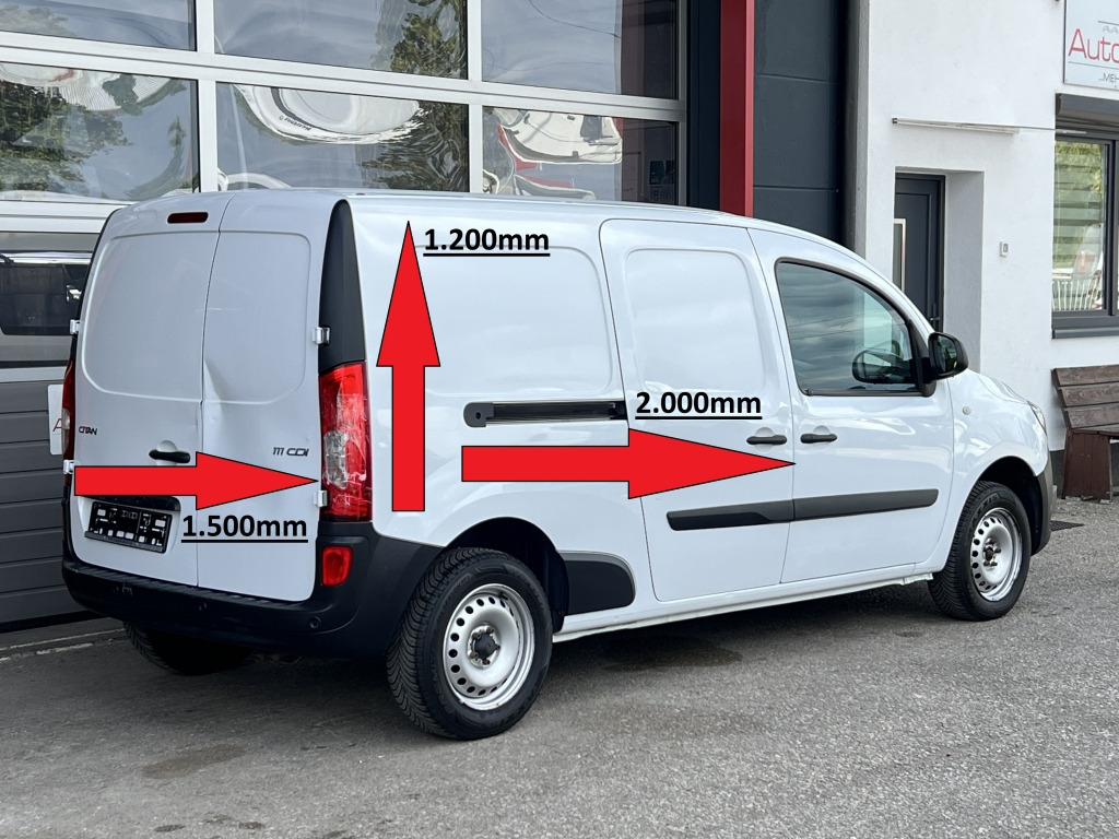 Mercedes-Benz Citan 111 CDI extralang Scheckheftgepflegt PDC - Små varebil: bilde 2 Mercedes-Benz Citan 111 CDI extralang Scheckheftgepflegt PDC - Små varebil: bilde 2