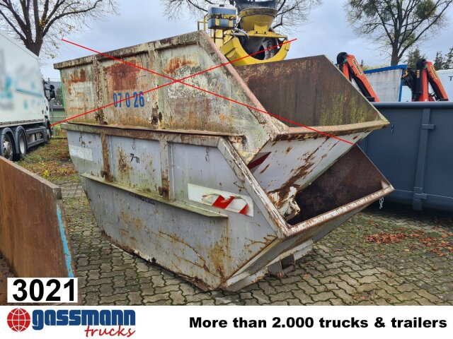 Absetzcontainer ca. 7m³ offen - Liftcontainer: bilde 1 Absetzcontainer ca. 7m³ offen - Liftcontainer: bilde 1