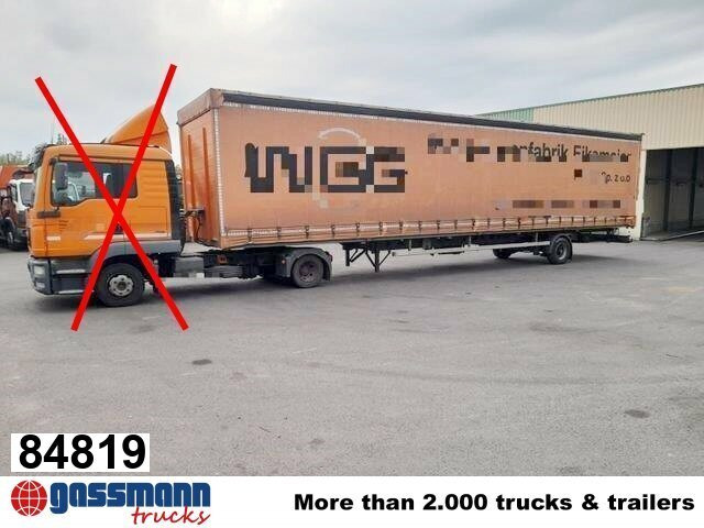 Ackermann PS-F 9/10.6 E SPS, Edscha-Verdeck - Åpen semitrailer: bilde 1 Ackermann PS-F 9/10.6 E SPS, Edscha-Verdeck - Åpen semitrailer: bilde 1