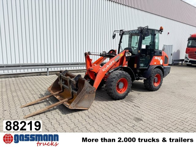 Kubota R065 4x4, Palettengabel, ca. 1.733 Betr.-Std. - Bygg og anlegg: bilde 1 Kubota R065 4x4, Palettengabel, ca. 1.733 Betr.-Std. - Bygg og anlegg: bilde 1