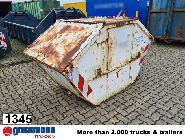 City-Absetzcontainer ca. 2m³ offen mit Deckel - Liftcontainer: bilde 1 City-Absetzcontainer ca. 2m³ offen mit Deckel - Liftcontainer: bilde 1