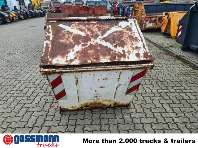 City-Absetzcontainer ca. 2m³ offen mit Deckel - Liftcontainer: bilde 4 City-Absetzcontainer ca. 2m³ offen mit Deckel - Liftcontainer: bilde 4
