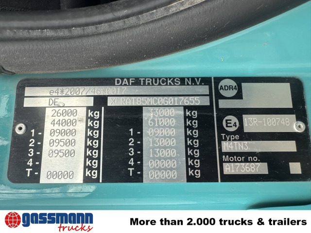 DAF CF 85.460 6x4, Bordmatik links - Tippbil: bilde 4 DAF CF 85.460 6x4, Bordmatik links - Tippbil: bilde 4