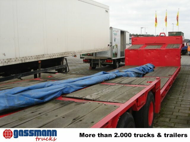 Lavloader semitrailer for transport av tunge maskiner Goldhofer Goldhofer STZ-TL3-32/80 Nutzlast: 35 to., 5,85 m: bilde 13