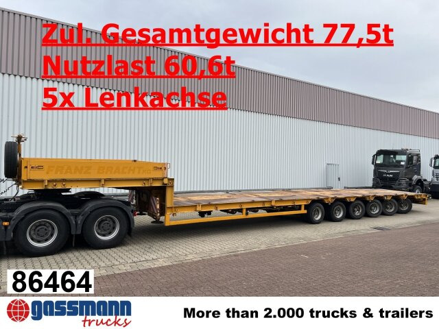 Goldhofer STZ-L6-62/80, 5x Lenkachse - Lavloader semitrailer: bilde 1 Goldhofer STZ-L6-62/80, 5x Lenkachse - Lavloader semitrailer: bilde 1
