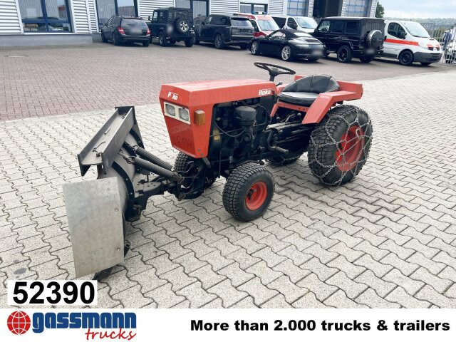 Hako V 490 mit Schneeschild und Ketten - Kommunale traktor: bilde 1 Hako V 490 mit Schneeschild und Ketten - Kommunale traktor: bilde 1