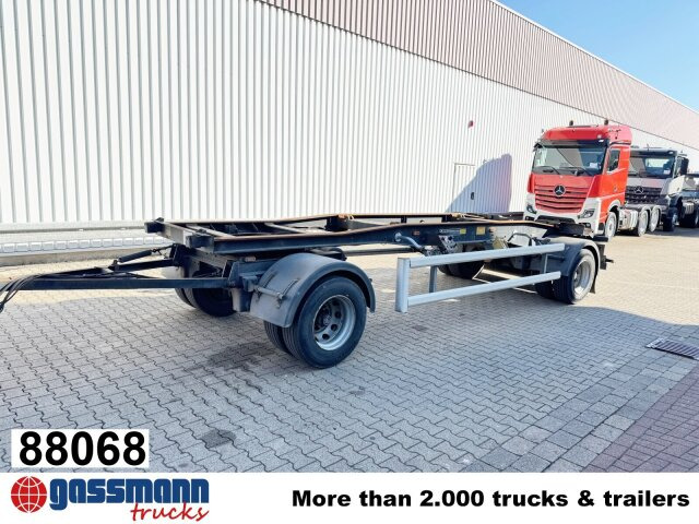 Hüffermann HSA 18.65 Schlittenabroller - Krokhenger/ Liftdumper henger: bilde 1 Hüffermann HSA 18.65 Schlittenabroller - Krokhenger/ Liftdumper henger: bilde 1