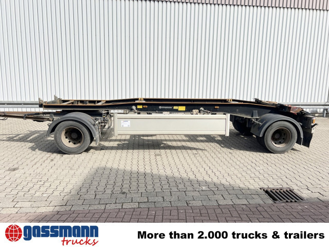 Krokhenger/ Liftdumper henger Hüffermann HSA 18.70 L Schlittenabroller: bilde 9