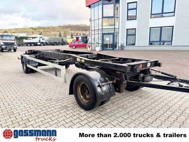 Krokhenger/ Liftdumper henger Hüffermann HSA 18.70 Schlittenabroller: bilde 9