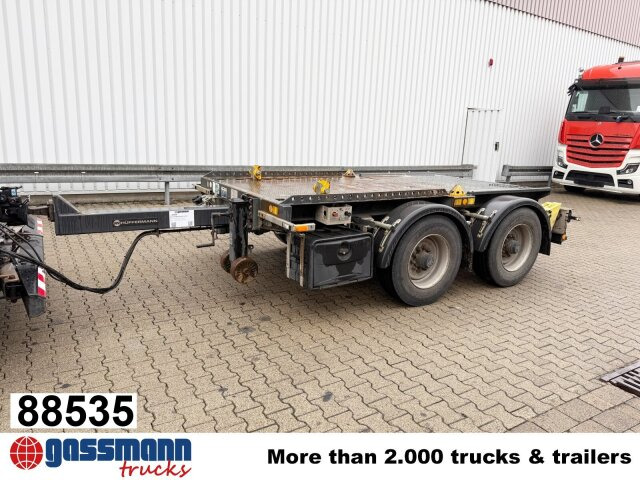 Hüffermann HTM 13.35 P Absetzanhänger - Container-transport/ Vekselflak tilhenger: bilde 1 Hüffermann HTM 13.35 P Absetzanhänger - Container-transport/ Vekselflak tilhenger: bilde 1