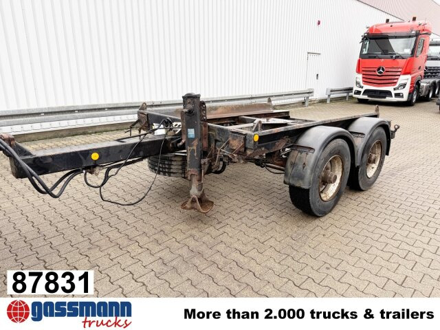 Hüffermann HTM 13-T Anhänger für Abetzcontainer - Container-transport/ Vekselflak tilhenger: bilde 1 Hüffermann HTM 13-T Anhänger für Abetzcontainer - Container-transport/ Vekselflak tilhenger: bilde 1