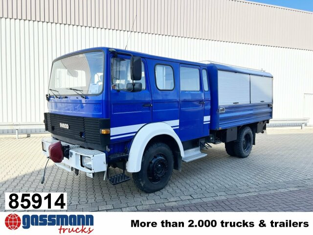 Iveco 120-23 AW 4x4 Doka, V8-Motor, Gerätewagen, - Brannbil: bilde 1 Iveco 120-23 AW 4x4 Doka, V8-Motor, Gerätewagen, - Brannbil: bilde 1