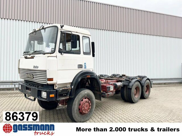 Iveco 260-34 AHW 6x6, V8, Manual, Full Steel - Chassis lastebil: bilde 1 Iveco 260-34 AHW 6x6, V8, Manual, Full Steel - Chassis lastebil: bilde 1