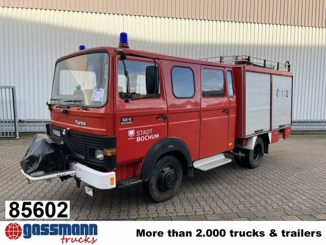 Iveco 60-9 A 4x2 Doka, LF 8 - Brannbil: bilde 1 Iveco 60-9 A 4x2 Doka, LF 8 - Brannbil: bilde 1