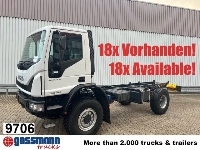 Iveco EuroCargo ML150E24 WS 4x4, Euro3, mehrfach - Chassis lastebil: bilde 1 Iveco EuroCargo ML150E24 WS 4x4, Euro3, mehrfach - Chassis lastebil: bilde 1