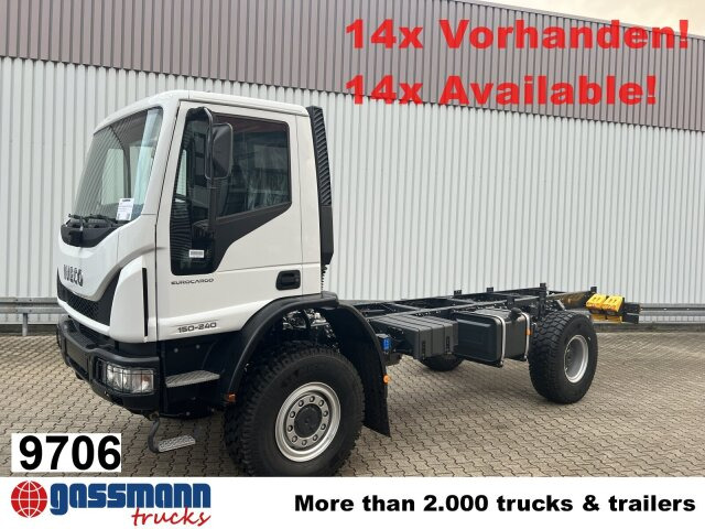 Iveco EuroCargo ML150E24 WS 4x4, Euro3, mehrfach - Chassis lastebil: bilde 1 Iveco EuroCargo ML150E24 WS 4x4, Euro3, mehrfach - Chassis lastebil: bilde 1