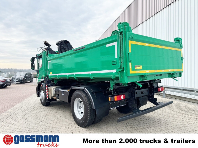 Tippbil, Kranbil Iveco EuroCargo ML160E28 4x2 mit Kran Hiab XS 088 ES-2: bilde 13