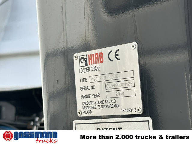 Iveco EuroCargo ML160E28 4x2 mit Kran Hiab XS099E-3 - Tippbil, Kranbil: bilde 3 Iveco EuroCargo ML160E28 4x2 mit Kran Hiab XS099E-3 - Tippbil, Kranbil: bilde 3