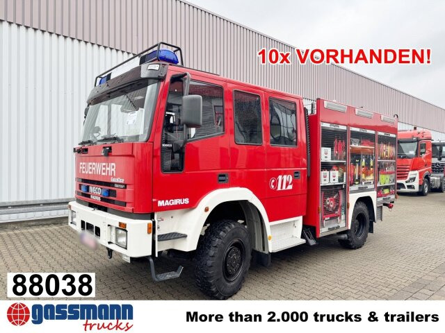 Iveco FF 100 EW 4x4 Doka, LF 8/12, Euro Fire - Ambulanse: bilde 1 Iveco FF 100 EW 4x4 Doka, LF 8/12, Euro Fire - Ambulanse: bilde 1