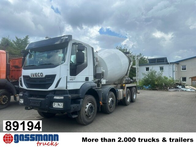 Iveco Trakker AD340T41B 8x4, Betonmischer Stetter ca. - Betongbil: bilde 1 Iveco Trakker AD340T41B 8x4, Betonmischer Stetter ca. - Betongbil: bilde 1