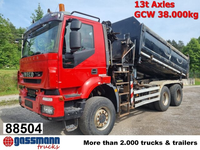 Iveco Trakker AD380T41W 6x6, Bordmatik beidseitig, - Tippbil, Kranbil: bilde 1 Iveco Trakker AD380T41W 6x6, Bordmatik beidseitig, - Tippbil, Kranbil: bilde 1